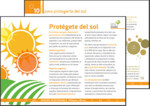Ficha protege sol