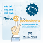 Mutua On Line Pacientes 2.0 Folleto informativo sobre los servicios disponibles en Mutua On Line para Pacientes en su versión 2.0
